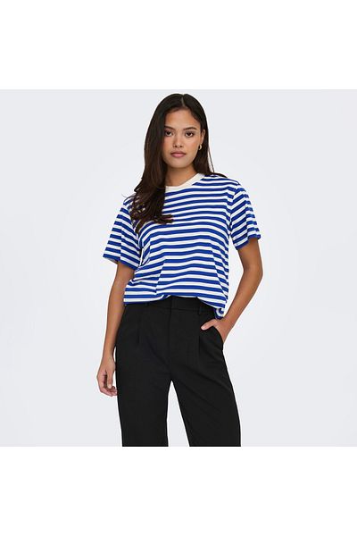 ONLY Tricou pentru femei Onllivina Stripe Tee Jrs Noos