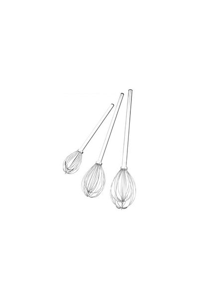 Kütükçüoğlu Whisk Stainless Handle Wire No 7