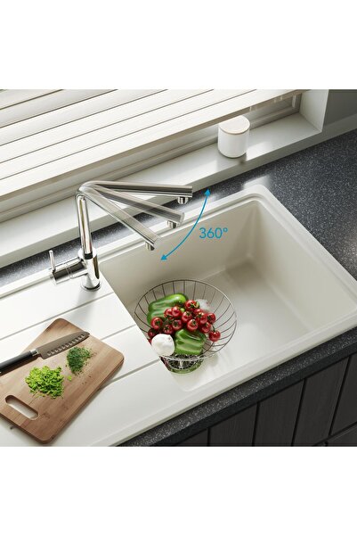 Adell Inova Mutfak Eviye Bataryası-parlak Krom