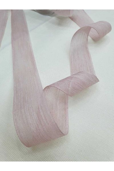 Hobigram Powder Nopeli Ribbon Linen Ribbon 25 mm Linen Ribbon Nopeli 20 Meters – Ribbon, Stylish Design