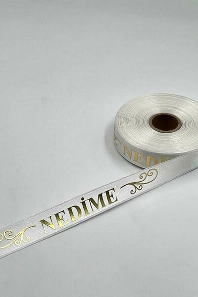 Hobigram 5 Pieces of Sleeve Ribbon: Night, Groomsman, Kirve, Bridesmaid, Gold Leaf