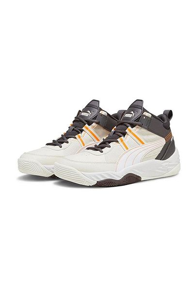 Puma Men's Basketball Shoes White/Dark Charcoal