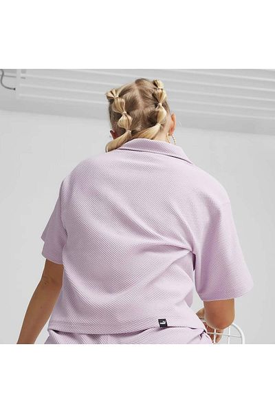 Puma HER Polo Purple Women's Polo T-shirt