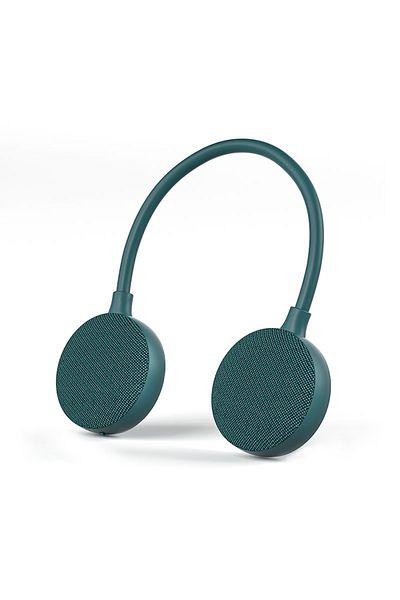 Choice Green Rockmia Neck Speaker EBS-906 Bluetooth 5.0 Wearable Wireless TF Card  Music Player For Home  O