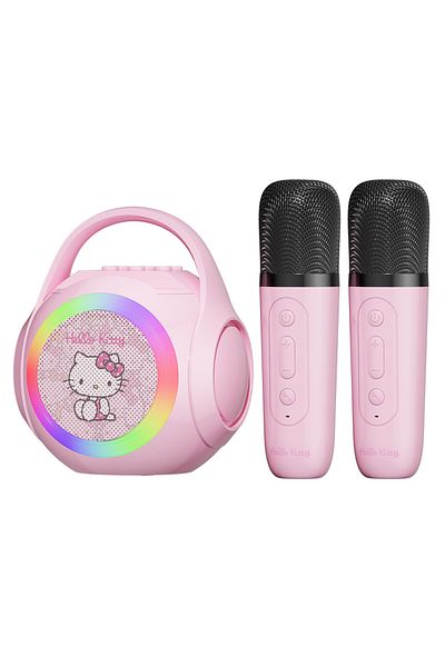 Choice Hello Kitty Mic2 Sanrio Bluetooth Speakers ML02 Karaoke Machine Portable Speakers Bluetooth with Mic