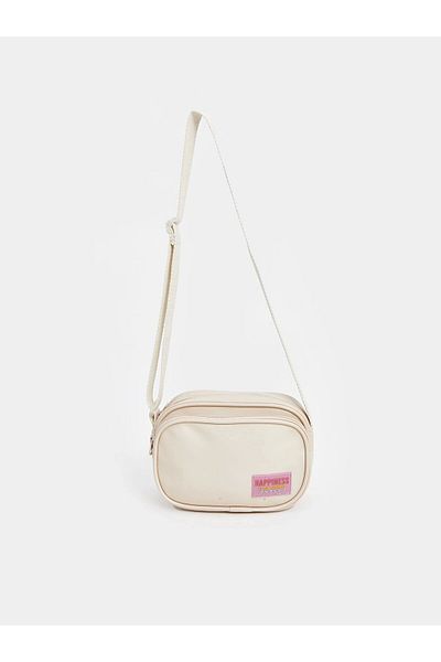 LC Waikiki ACCESORII LCW Geantă de umăr pentru fete cu aspect piele BEIGE