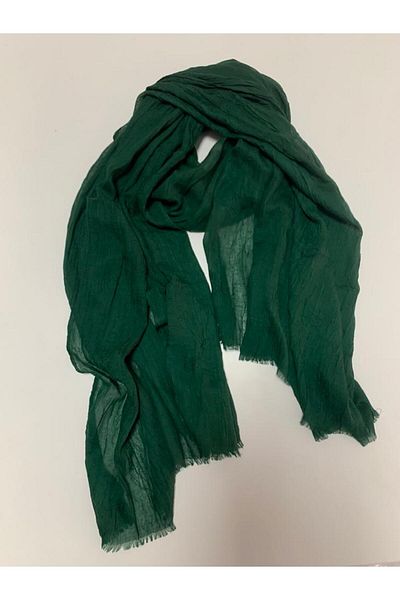 Modakaşmir Bamboo Emerald Color Shawl