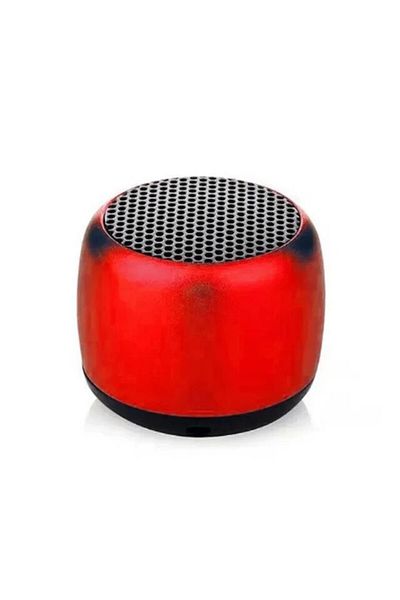 Choice M1 Red M1 مكبر صوت محمول بتقنية البلوتوث ومكبر صوت محيطي صغير بمنفذ USB خارجي ومكبر صوت