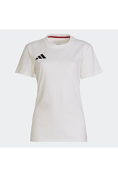 adidas Γυναικείο λευκό T-shirt Turkıye C W Jd8308