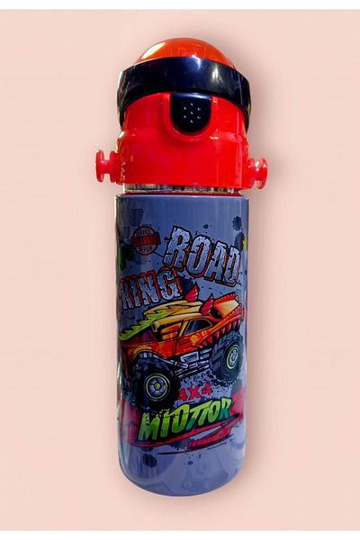 MUGGLE Licensed Steel Flask 550 ml 4X4 Pattern Steel No 201