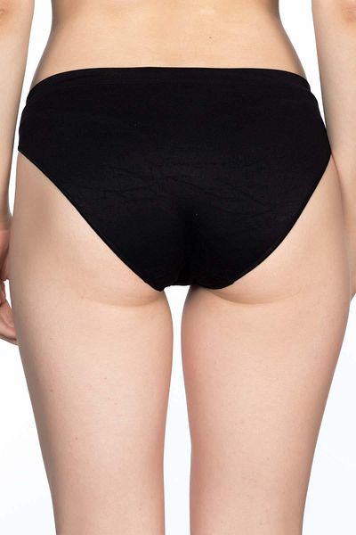 Emay Chiloți negri Mi 3001 Soft Slip