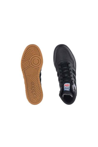 adidas Men's Casual Shoes Hoops 3.0 Mid - Gy4745 Black