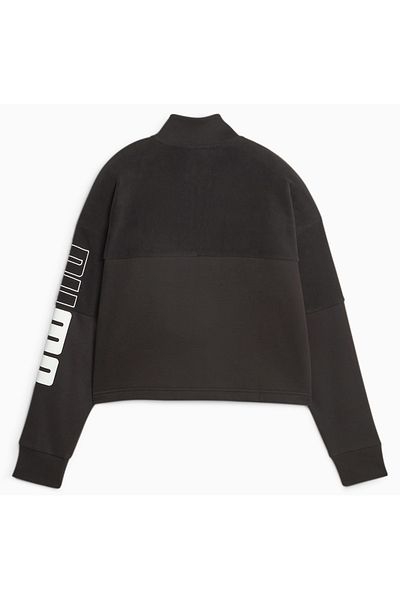 Puma Черен дамски суичър Power Colorblock (676027-01)