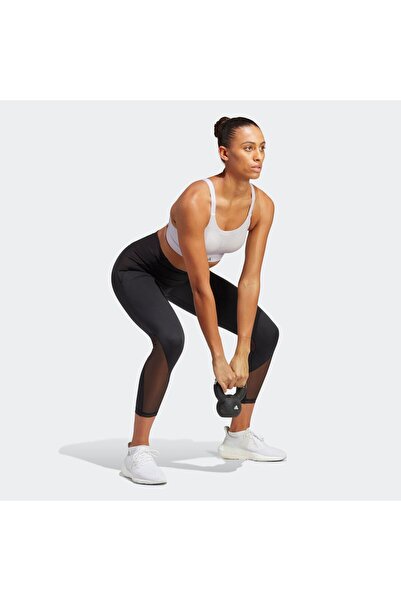 adidas 7/8 Γυναικείο μαύρο κολάν Hiit - Tailored Training (HR5424)