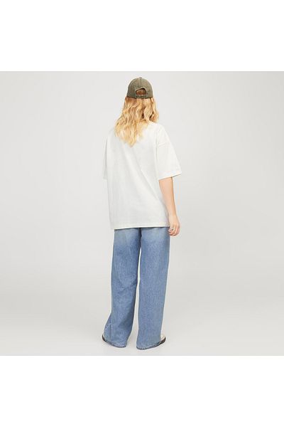 Jack & Jones Tricou alb Valeria pentru femei ( 12252007 -BB)