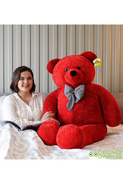 Özgüner Oyuncak Dev Büyük Peluş Ayıcık 170 cm Hediyelik Ayı (%100 Yerli)