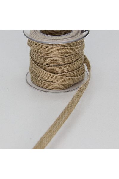 Hobigram Jute Ribbon Jute Ribbon 7 mm Width (25 Meters) Gift Wrapping Decoration Ribbon
