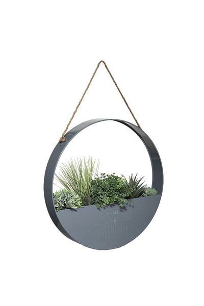 Atmosphera Easy Maintenance Realistic Looking Decorative Artificial Hanging Plant 44cm
