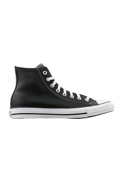 converse Chuck Taylor All Star Unisex Black Leather Sneaker - 132170 C
