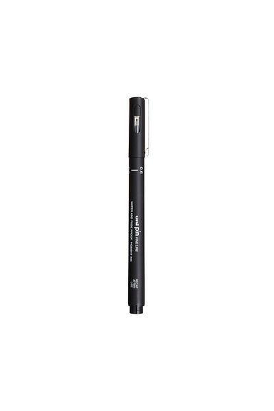 Uni Pin 200 Technical Drawing Pencil with 0.6mm Nib - Black - Waterproof and Fade Resistant