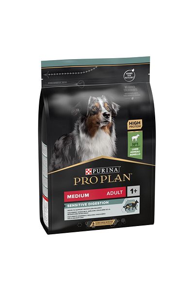 Pro Plan 3kgMedium Breed Adult Dog Food - Lamb Meat