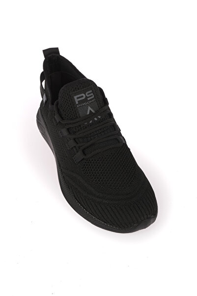 PASOMİA حذاء رياضي أسود - محبوك موديل 062