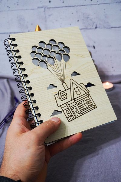 markcat Caiet de acasă cu balon zburător - Agenda - Caiet de școală (A5-120 coli)