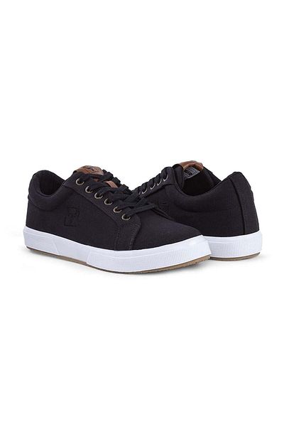 BUCKHEAD Ανδρικά μαύρα casual παπούτσια Mayer - Buck4213-bk313