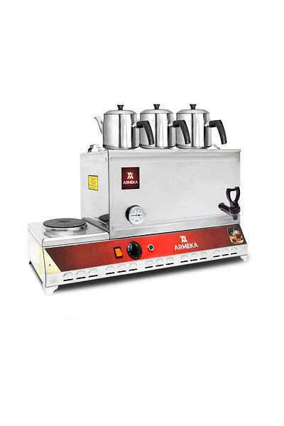 Armeka Tea Boiler 40 Liters with Plate and Plastic Faucet