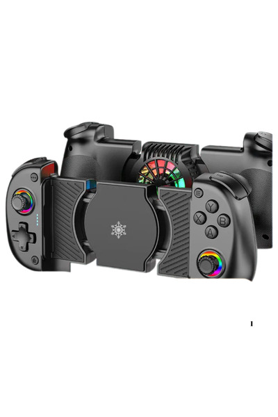 XİRA Fanlı Çift Yönlü Akış Kablosuz Oyun Kontrol Cihazı Android iOS Uyumlu X5...