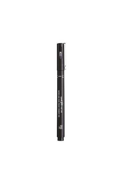 Uni Uni Pin 200 Technical Drawing Pencil with 1.2mm Nib Black Waterproof and Fade Resistant
