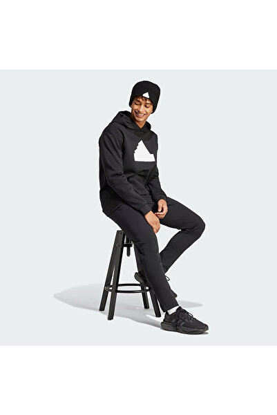 adidas Future Icons Badge Of Sport pánske čierne tepláky (IN3322)