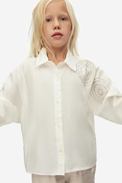 xo kids moda Cămașă Virgina pentru copii Nk Kz 8-14 ani Ecru