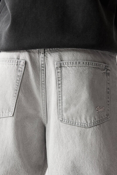 Pull & Bear Baggy denim bermuda şort