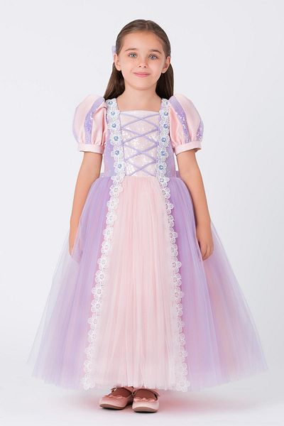 Pamina Lilac Rapunzel Dress - 3-7 Years
