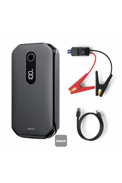 Baseus Baseus Super Energy Pro Car Jump Starter（12000mAh,5V/3A，Paak current1000A）Black