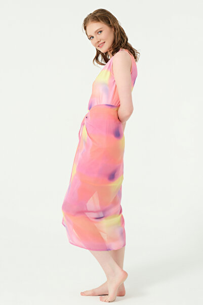 ALFASA Φούστα με σχέδιο Flamia Pareo