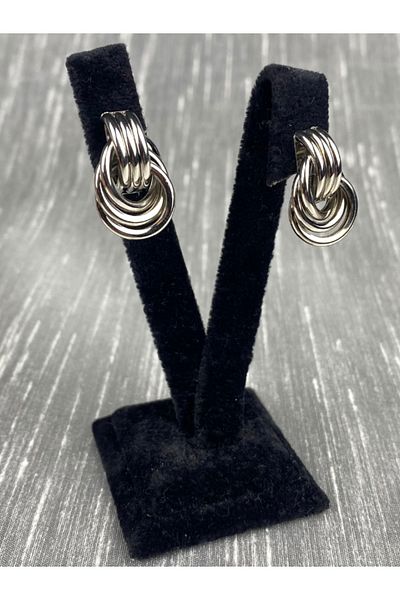 Brethils Royale Three Auger Fixed Lightweight Earrings Tarnish-Free Guaranteed Shipped with Gift Package