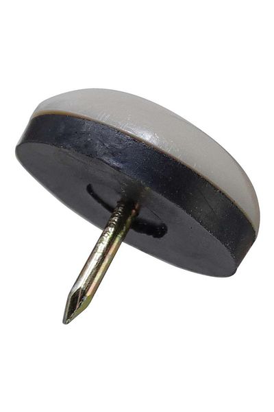 ACE 8-Piece Nail-On Plastic Sliders 22mm