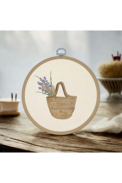 riyaz Sepet - Yuvarlak Pano Kasnak Çap:17cm