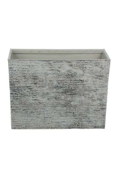 Bellan Durable Eco-Friendly and UV-Resistant Weathered Rock Fiberglass Planter