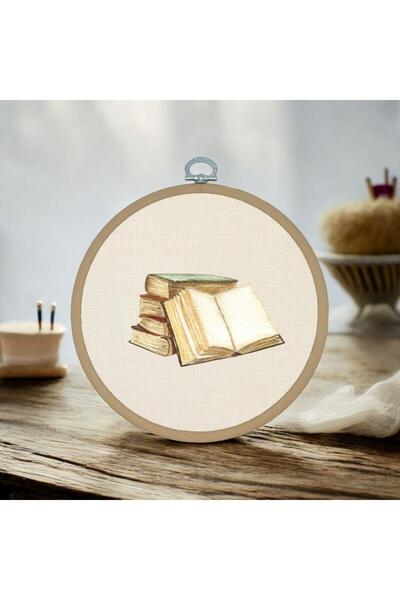 riyaz Kitaplar - Yuvarlak Pano Kasnak Çap:17cm