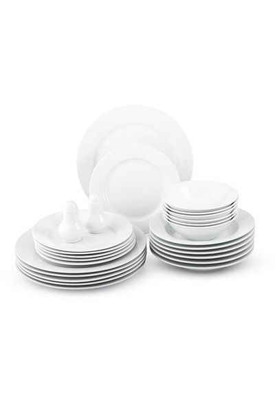 Dania 26-piece dinner set, white
