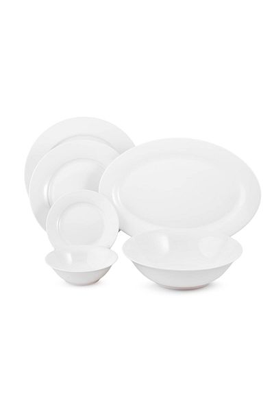 Dania 32-piece white dinner set