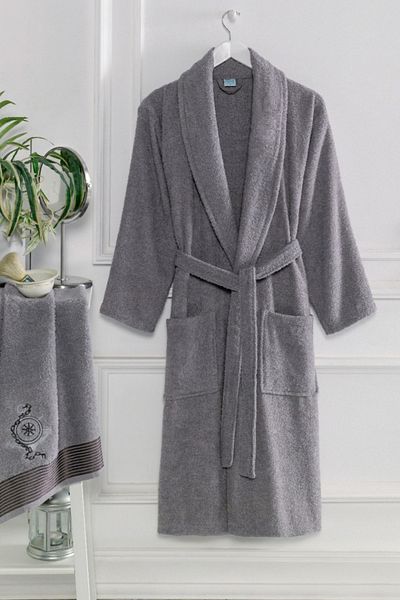 Eponj Home Μπουρνούζι - Κεντητό Σετ Πετσέτας Cora
