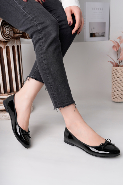 ALPODİ Жіночі ортопедичні м'які балетки з підошвою з руган