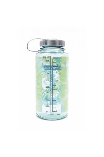 NALGENE 1000 ml Tritan Water Bottle Weight Tie-Dye Yellow