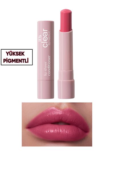 Faberlic Soft Pink Lip Sheer Conditioner - Lipstick