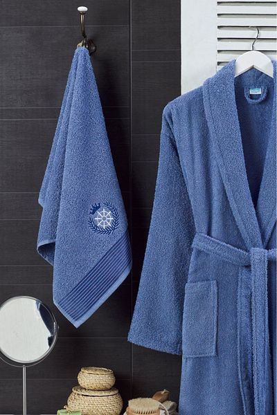 Eponj Home Halat de baie - Set prosoape brodat Cora