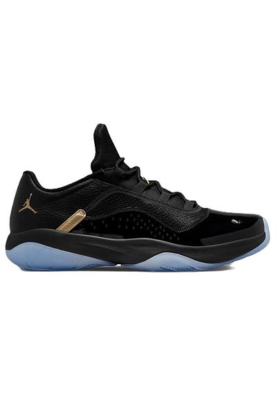 Nike Air Jordan 11 Cmft Low Mens Leather Sneaker Genuine Leather Men's Casual Sports Shoes Black